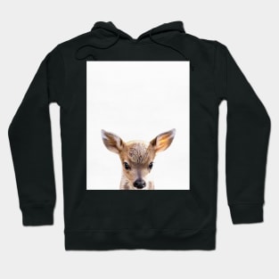 Baby deer print, Nursery, Animal, Kids room, Minimalist, Modern art, Wall art Hoodie